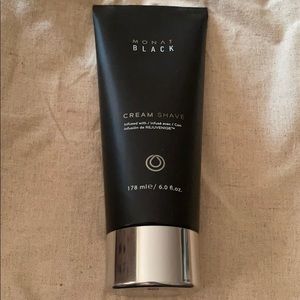 Monat Black Cream Shave 6 fl oz